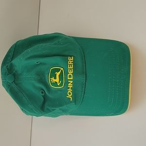 John Deere Hat with Velcro Adjustment All cloth